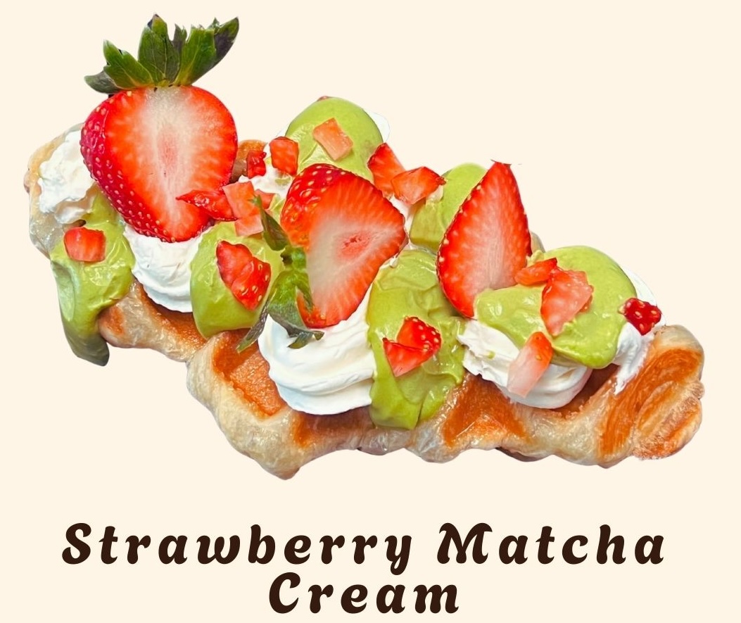 Strawberry Matcha Cream